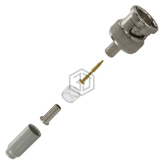 413589-8 - TE Connectivity AMP Connectors - Coaxial Connectors (RF)