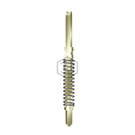 H038DL3A-1C - Plastronics - Contacts, Spring Loaded (Pogo Pins), and Pressure