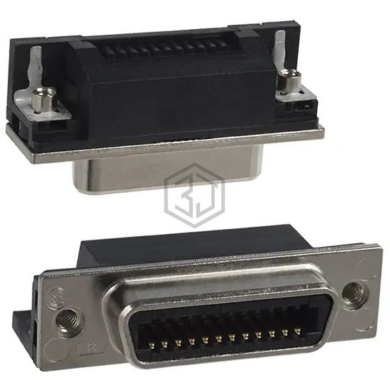 5554923-2 - TE Connectivity AMP Connectors - D-Shaped Connectors - Centronics
