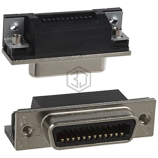 553811-1 - TE Connectivity AMP Connectors - D-Shaped Connectors - Centronics