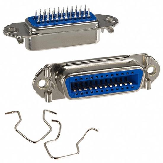111-024-213L001 - NorComp Inc. - D-Shaped Connectors - Centronics