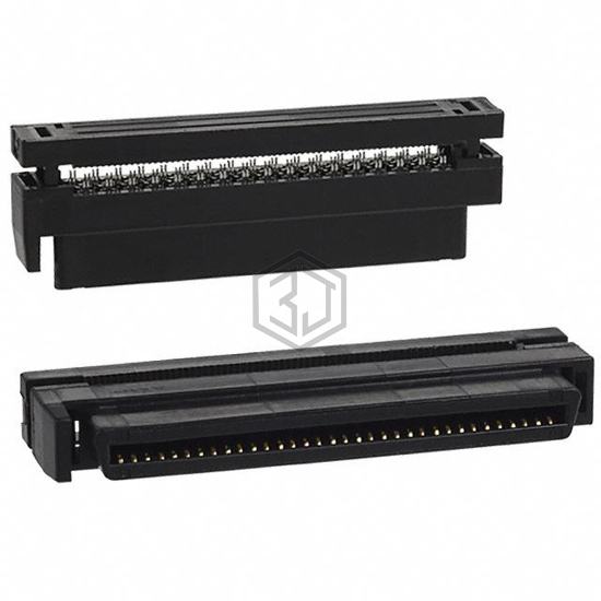 1734098-7 - TE Connectivity AMP Connectors - D-Shaped Connectors - Centronics