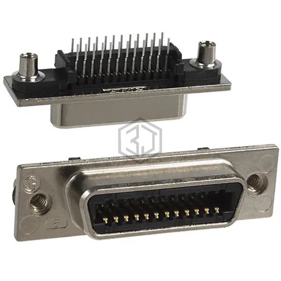 5554501-1 - TE Connectivity AMP Connectors - D-Shaped Connectors - Centronics