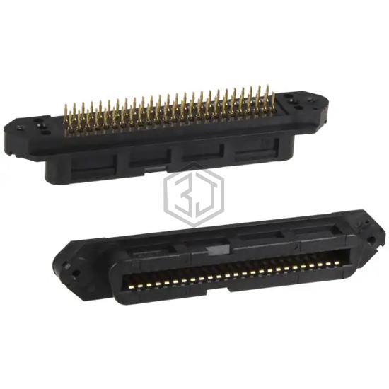 553443-4 - TE Connectivity AMP Connectors - D-Shaped Connectors - Centronics