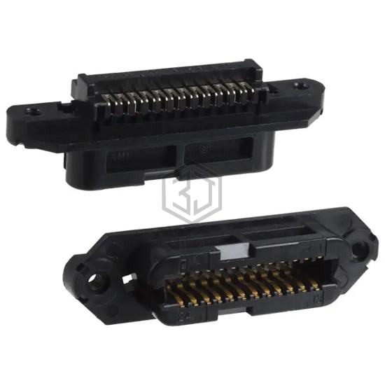 2-552273-1 - TE Connectivity AMP Connectors - D-Shaped Connectors - Centronics