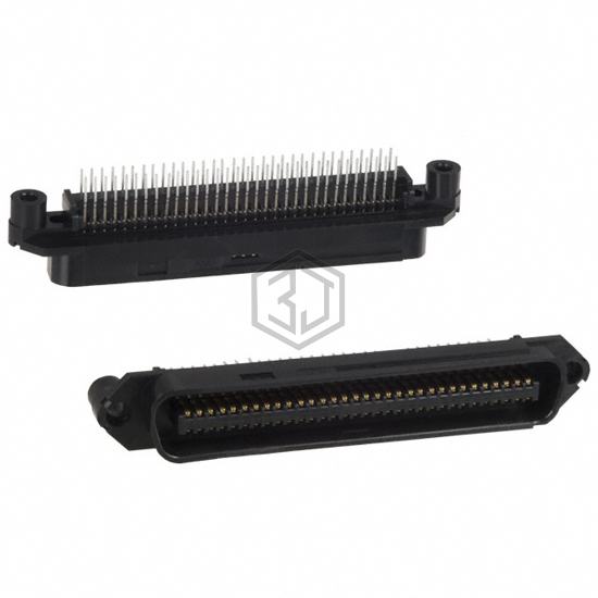 5552243-1 - TE Connectivity AMP Connectors - D-Shaped Connectors - Centronics