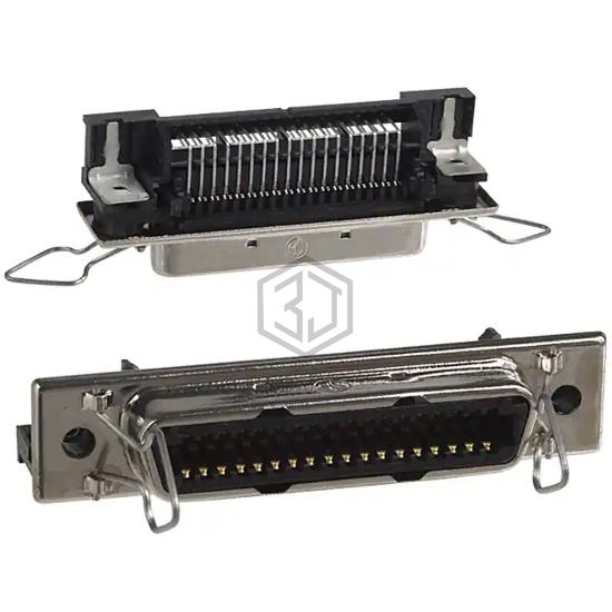 5555520-2 - TE Connectivity AMP Connectors - D-Shaped Connectors - Centronics