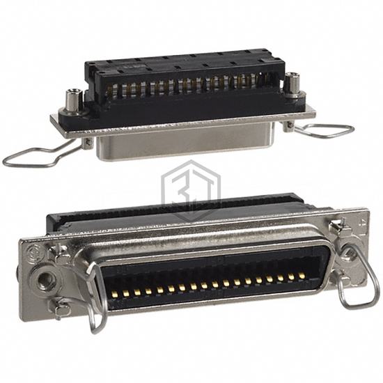 5554346-2 - TE Connectivity AMP Connectors - D-Shaped Connectors - Centronics