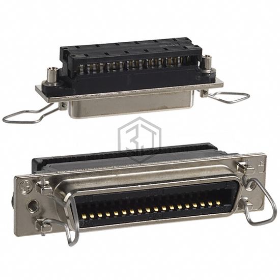 5555983-1 - TE Connectivity AMP Connectors - D-Shaped Connectors - Centronics