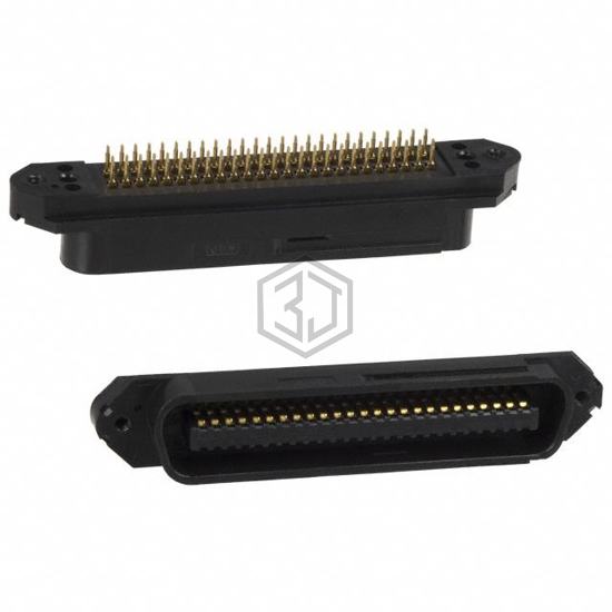 553444-4 - TE Connectivity AMP Connectors - D-Shaped Connectors - Centronics
