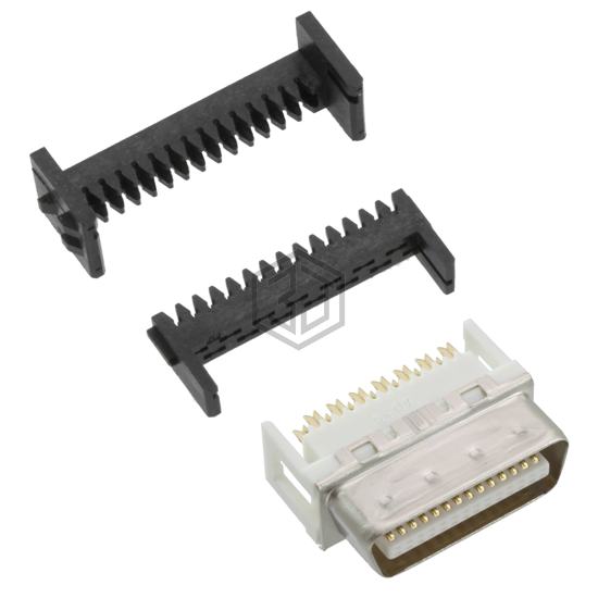 DX30A-28P(50) - Hirose Electric Co Ltd - D-Shaped Connectors - Centronics