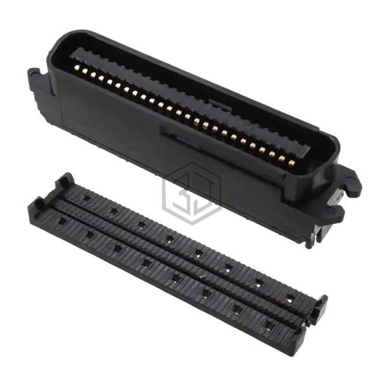 554085-1 - TE Connectivity AMP Connectors - D-Shaped Connectors - Centronics