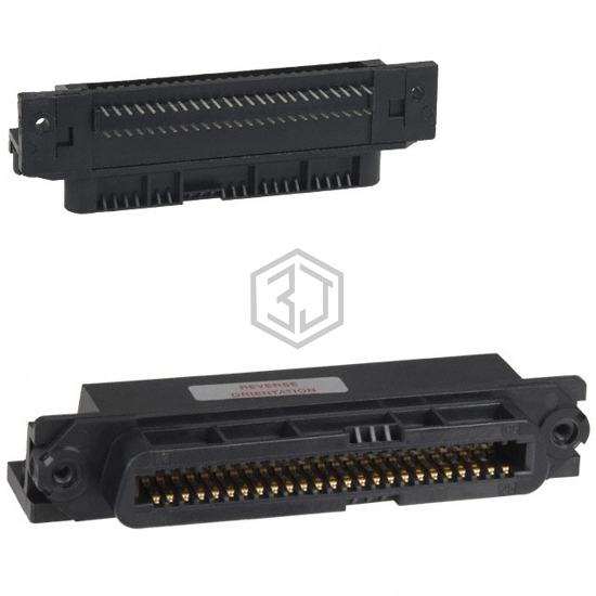 5552725-3 - TE Connectivity AMP Connectors - D-Shaped Connectors - Centronics