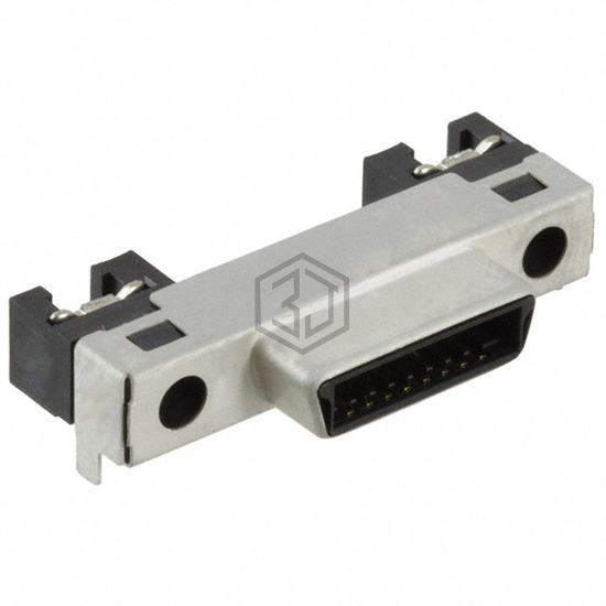 DH60-17P - Hirose Electric Co Ltd - D-Shaped Connectors - Centronics