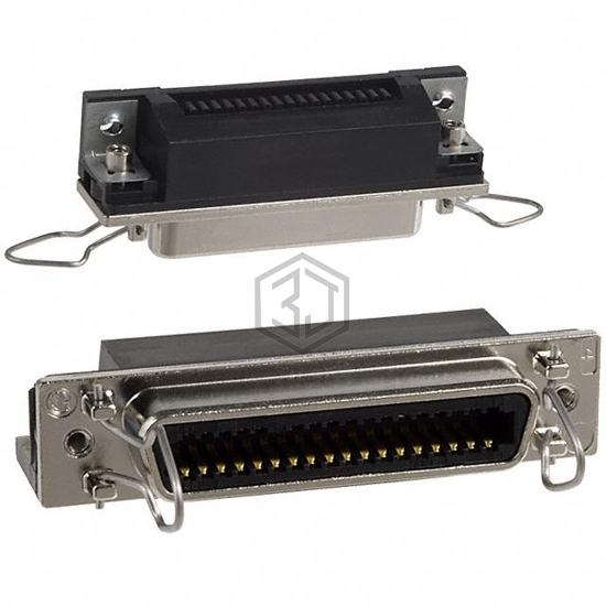 5555233-1 - TE Connectivity AMP Connectors - D-Shaped Connectors - Centronics