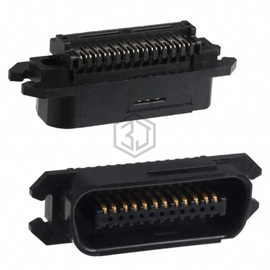 552317-1 - TE Connectivity AMP Connectors - D-Shaped Connectors - Centronics