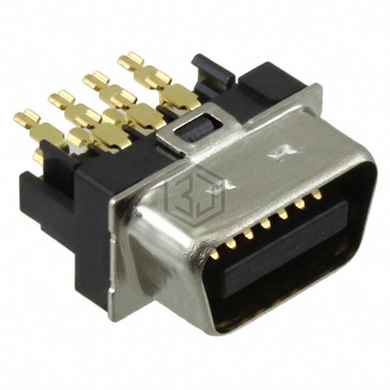 DF02P014F22A1 - JAE Electronics - D-Shaped Connectors - Centronics