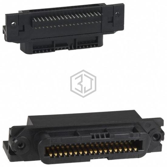 5552742-1 - TE Connectivity AMP Connectors - D-Shaped Connectors - Centronics