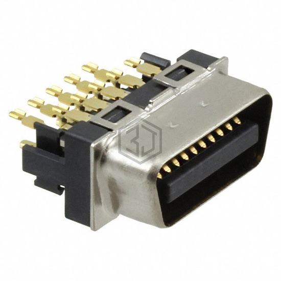 DF02P020F22A1 - JAE Electronics - D-Shaped Connectors - Centronics