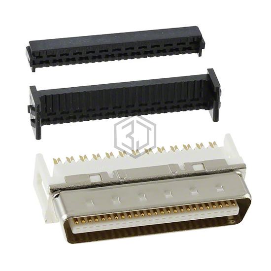 DX31A-50P(50) - Hirose Electric Co Ltd - D-Shaped Connectors - Centronics