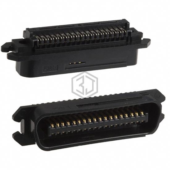 552470-1 - TE Connectivity AMP Connectors - D-Shaped Connectors - Centronics