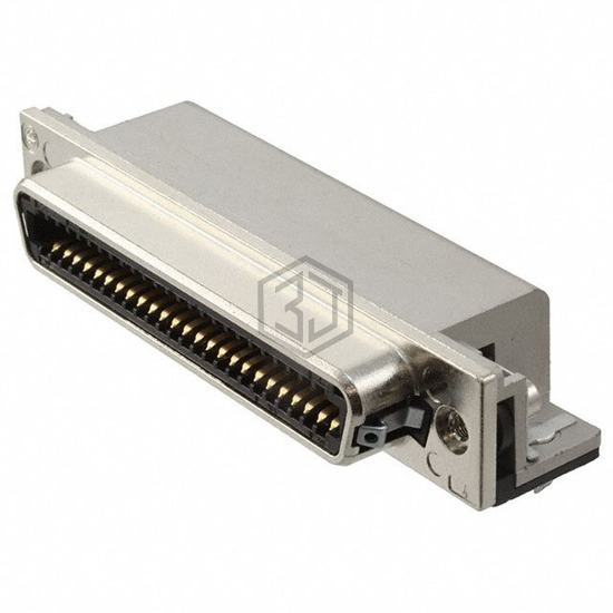 6368355-1 - TE Connectivity AMP Connectors - D-Shaped Connectors - Centronics