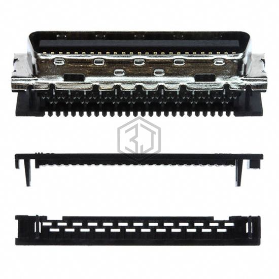 2-5175677-7 - TE Connectivity AMP Connectors - D-Shaped Connectors - Centronics