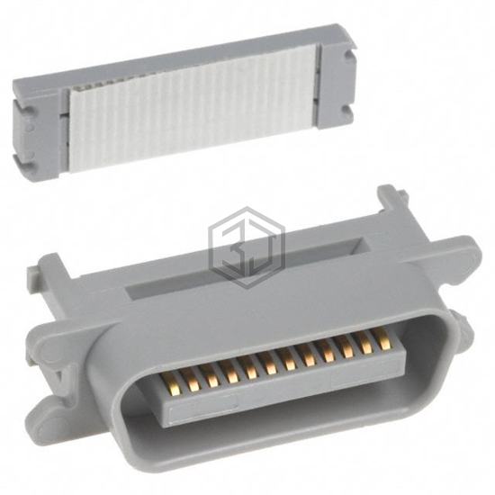 3548-1001 - 3M - D-Shaped Connectors - Centronics