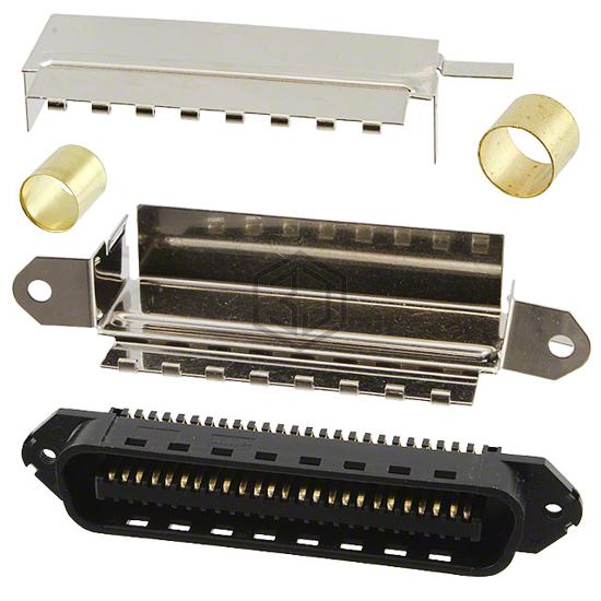 1116719-1 - TE Connectivity AMP Connectors - D-Shaped Connectors - Centronics