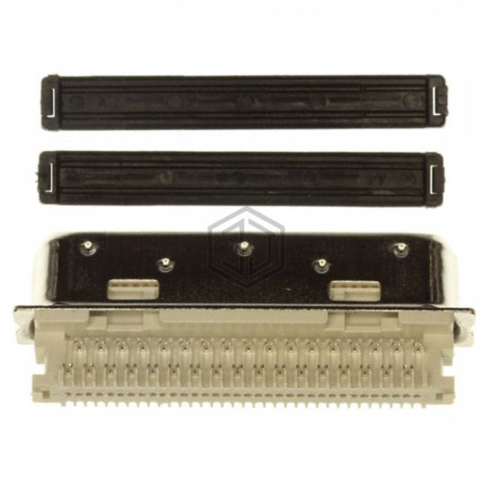 787131-3 - TE Connectivity AMP Connectors - D-Shaped Connectors - Centronics