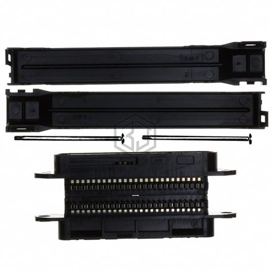 5553257-1 - TE Connectivity AMP Connectors - D-Shaped Connectors - Centronics