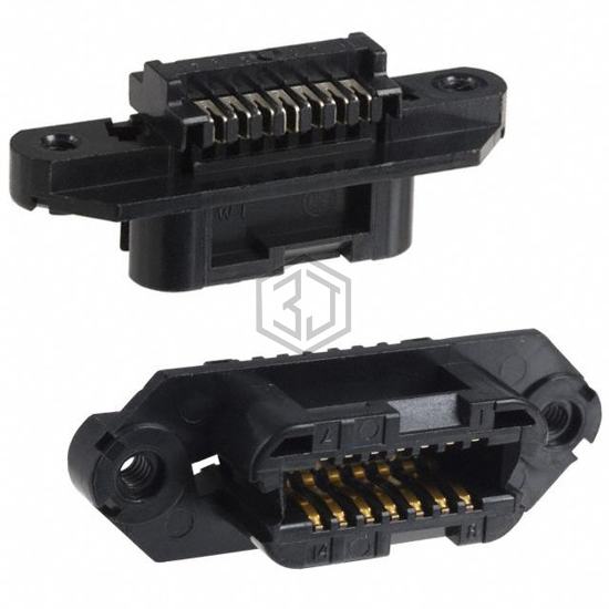 2-552271-1 - TE Connectivity AMP Connectors - D-Shaped Connectors - Centronics