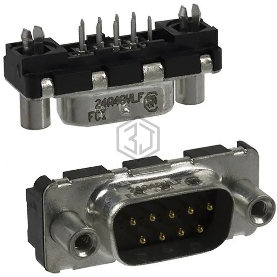 LD09P24A4GV00LF - Amphenol ICC (FCI) - D-Sub Connectors