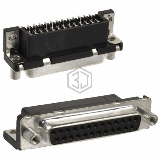 D25S13A4GV00LF - Amphenol ICC (FCI) - D-Sub Connectors