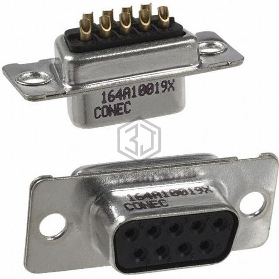 164A10019X - Conec - D-Sub Connectors