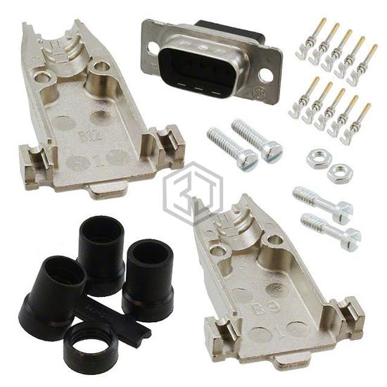 749805-7 - TE Connectivity AMP Connectors - D-Sub Connectors