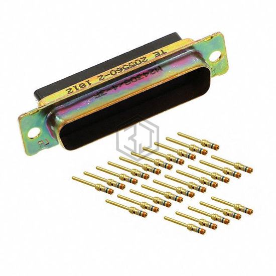 205560-2 - TE Connectivity Aerospace, Defense and Marine - D-Sub Connectors