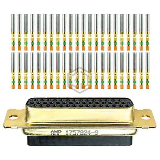 1757824-9 - TE Connectivity Aerospace, Defense and Marine - D-Sub Connectors