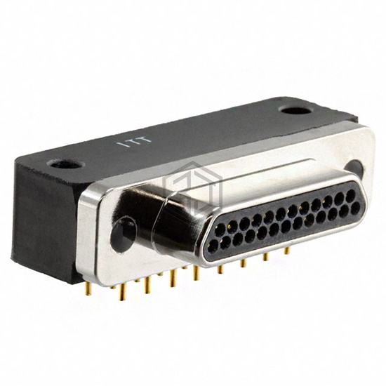 MDM-25PCBR-A174-F222 - ITT Cannon, LLC - D-Sub Connectors