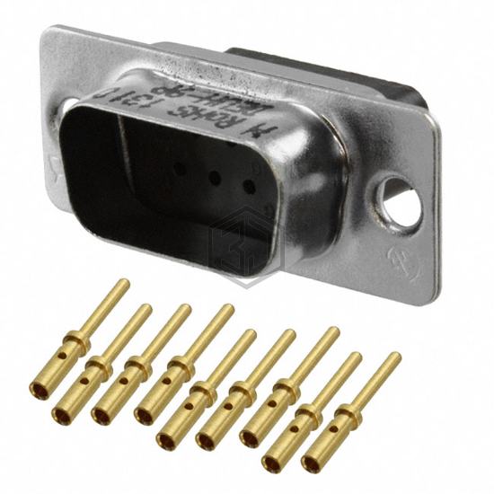 DEUH-9P - Cinch Connectivity Solutions - D-Sub Connectors