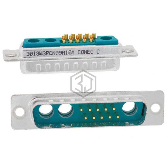 3013W3PCM99A10X - Conec - D-Sub Connectors