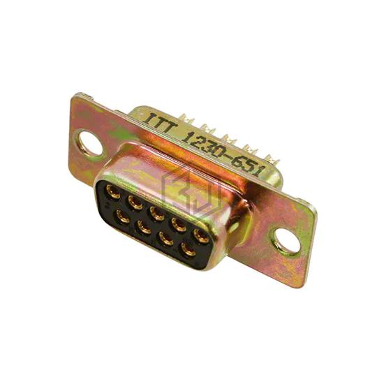 DEMM-9S - ITT Cannon, LLC - D-Sub Connectors