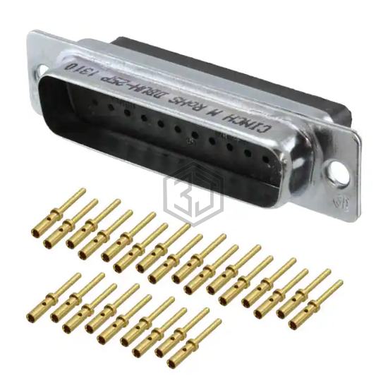DBUH-25P - Cinch Connectivity Solutions - D-Sub Connectors