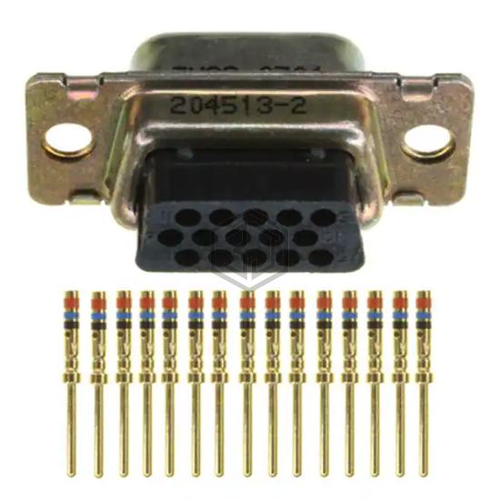 204513-2 - TE Connectivity Aerospace, Defense and Marine - D-Sub Connectors