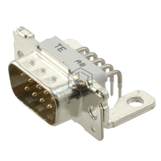 2-1393480-1 - TE Connectivity AMP Connectors - D-Sub Connectors