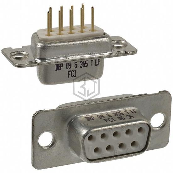 DEP09S365TLF - Amphenol ICC (FCI) - D-Sub Connectors