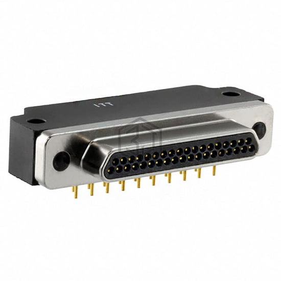 MDM-37PCBR-A174-F222 - ITT Cannon, LLC - D-Sub Connectors