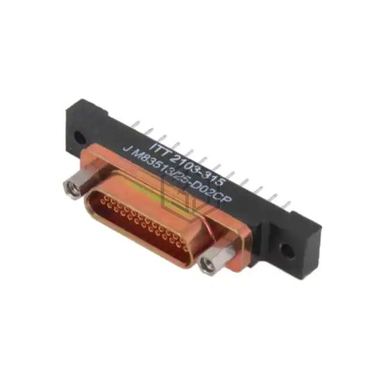 M83513/25-D02CP - ITT Cannon, LLC - D-Sub Connectors
