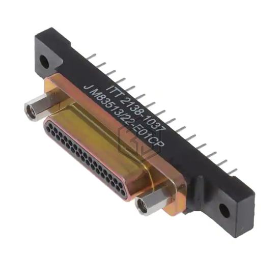 M83513/22-E01CP - ITT Cannon, LLC - D-Sub Connectors