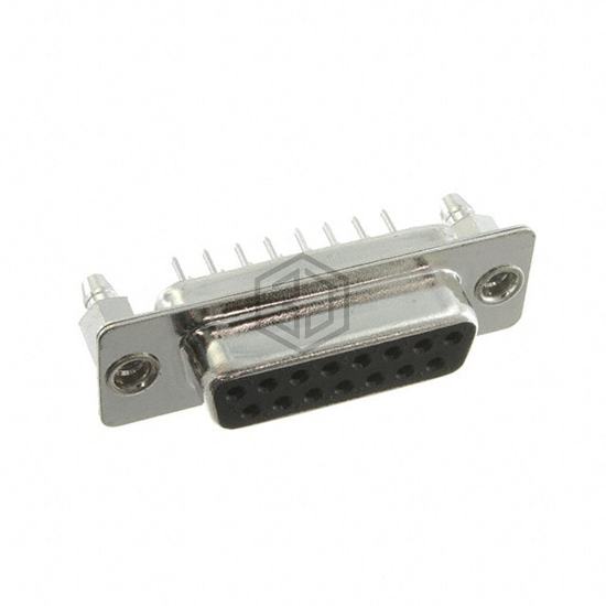 DA15-ST-1-BL - Adam Tech - D-Sub Connectors